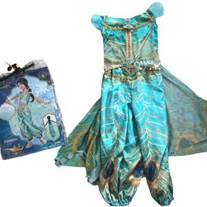 Disney Aladdin Jasmine Halloween Costume Size 4-6